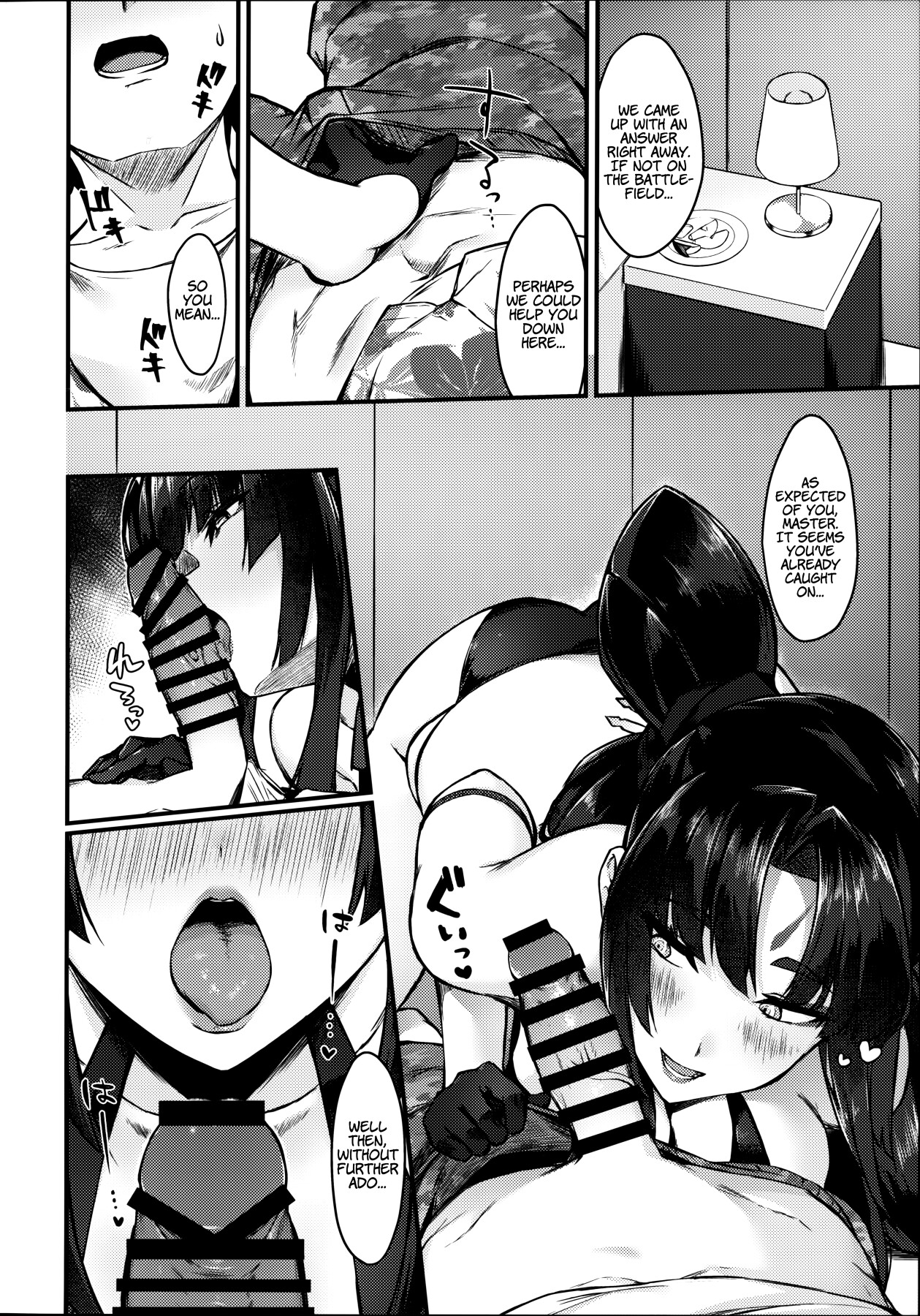 Hentai Manga Comic-Comparing the Ushis-Read-8